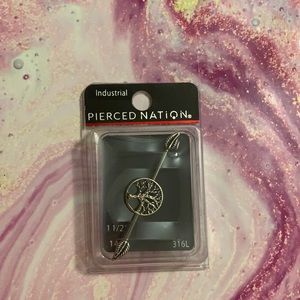 Industrial piercing.